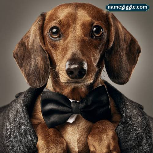 Male Funny Wiener Dog Names