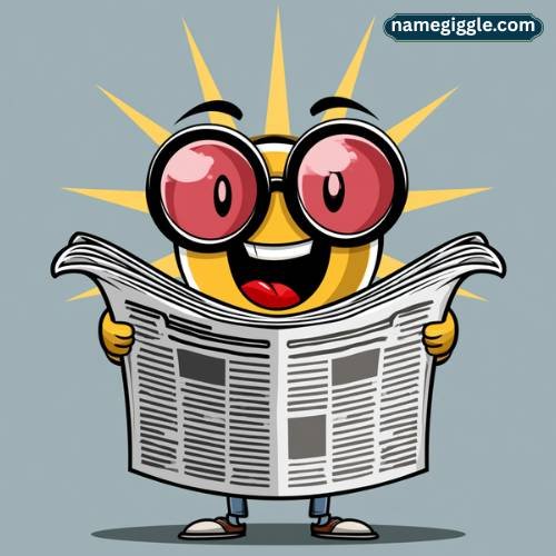 Pun Based Funny Newspaper Names