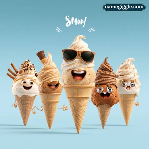 Pun Ice Cream Names