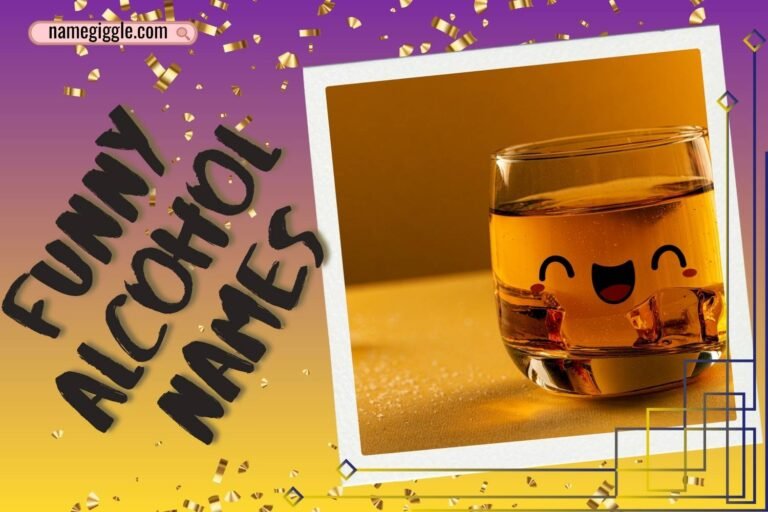 funny alcohol names