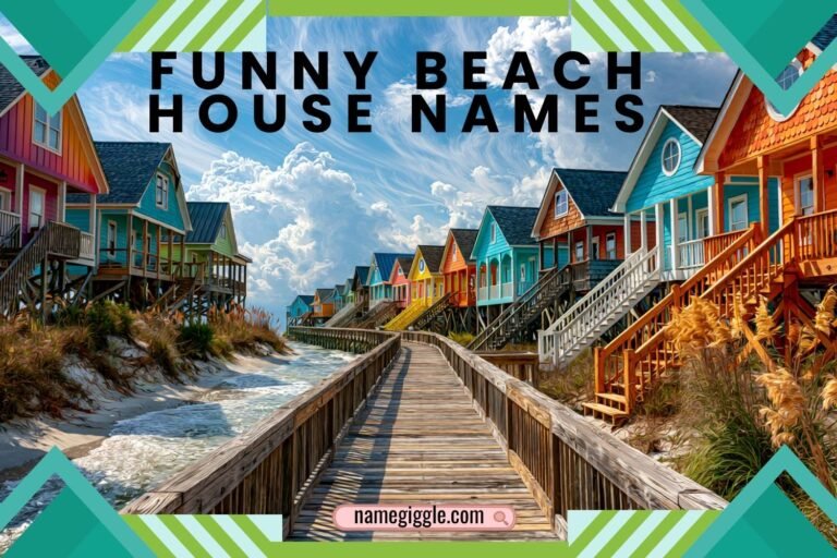 funny beach house names