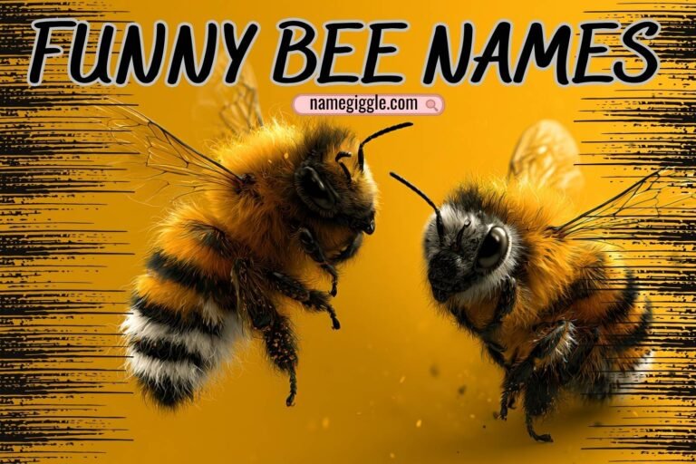 funny bee names