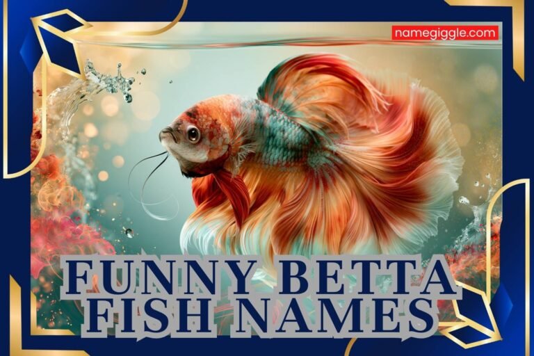 funny betta fish names