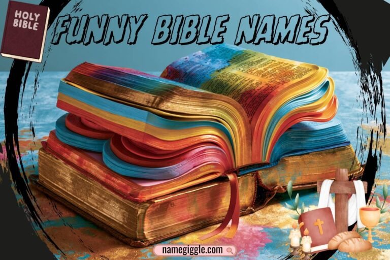 funny bible names