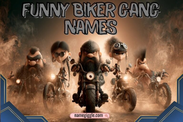 funny biker gang names
