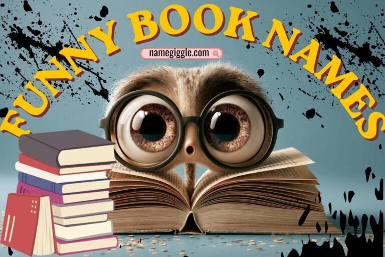 funny book names