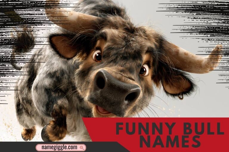 funny bull names