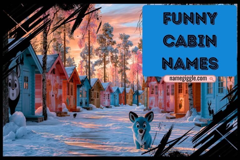 funny cabin names