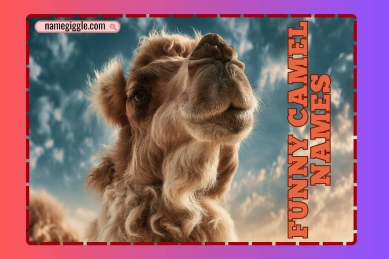 funny camel names