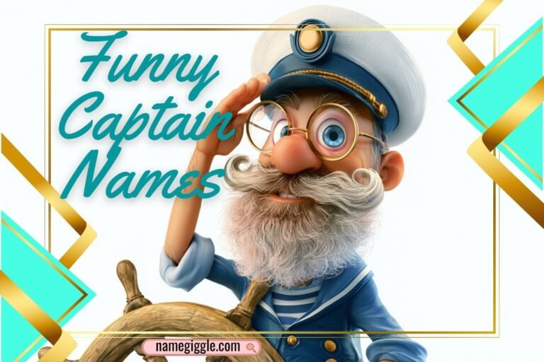 funny captain names