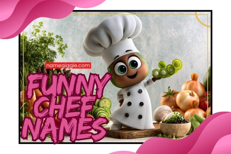 funny chef names