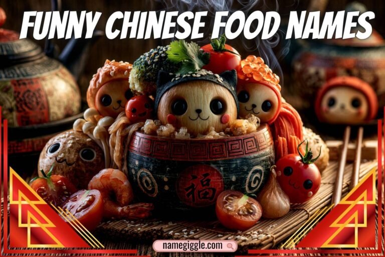 Funny Chinese Food Names (With Meanings)