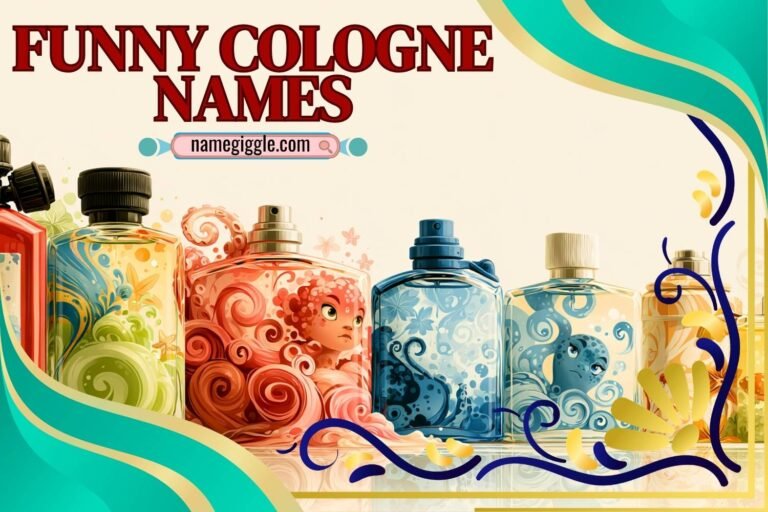 funny cologne names