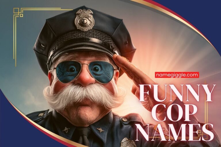 funny cop names