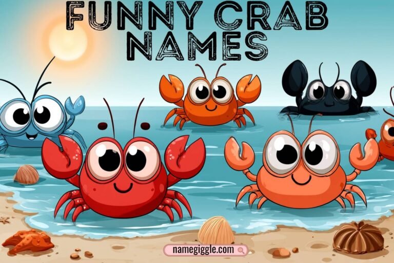 funny crab names