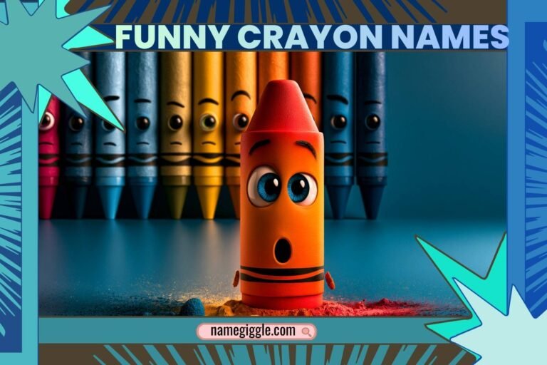 funny crayon names