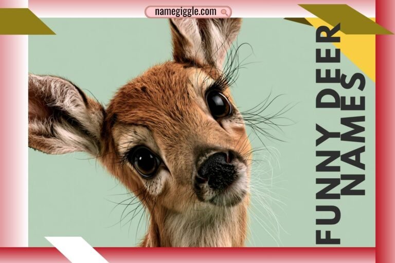 funny deer names