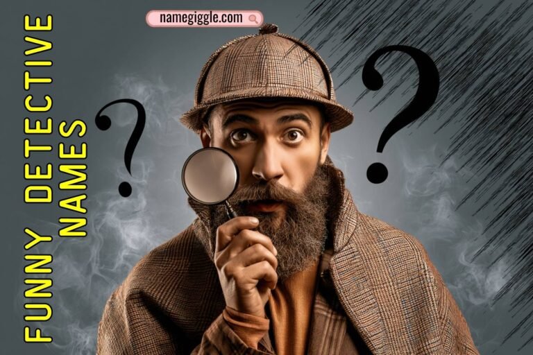 funny detective names