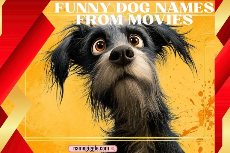 funny dog names from movies