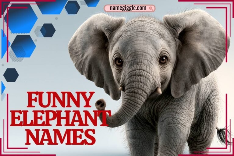 funny elephant names