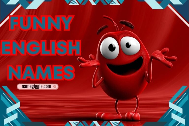 funny english names
