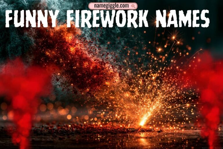 funny firework names