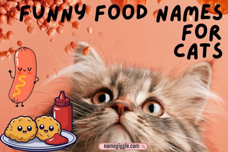 funny food names for cats