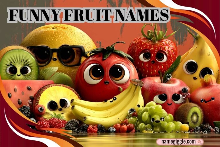 funny fruit names