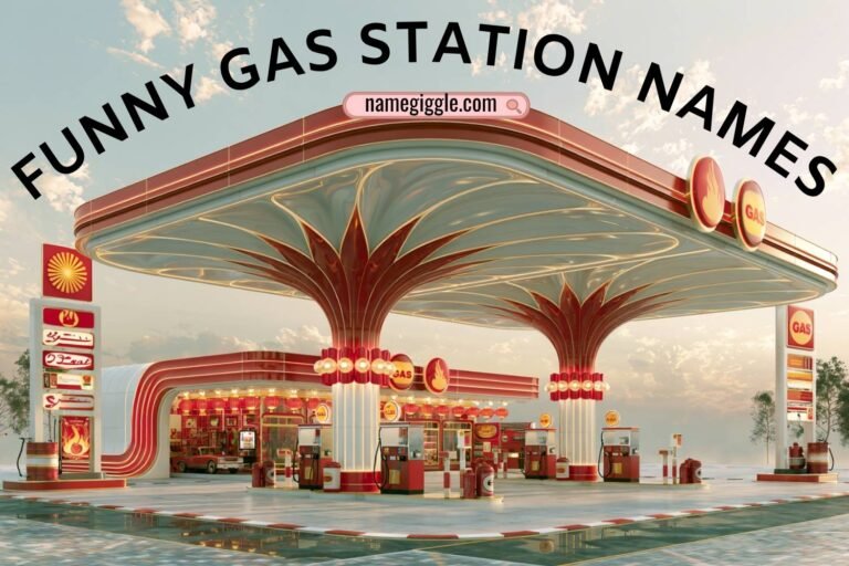 funny gas station names