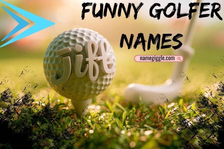 funny golfer names