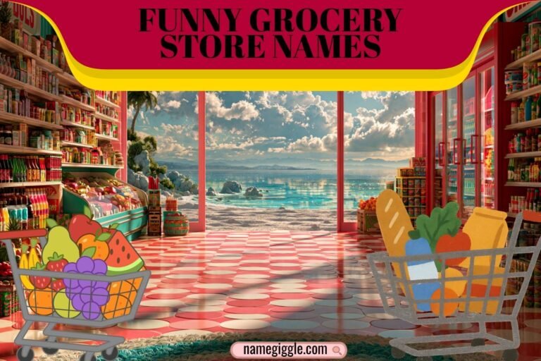 funny grocery store names