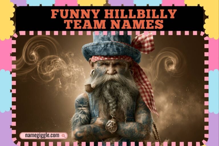 funny hillbilly team names