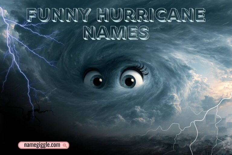 funny hurricane names