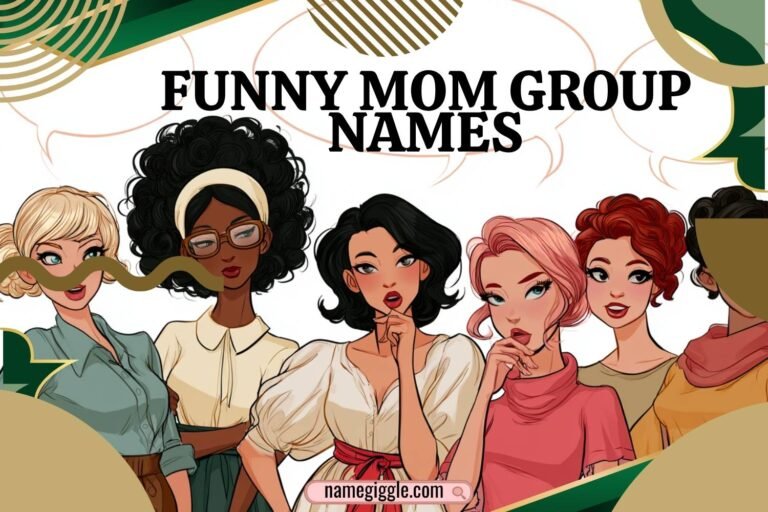 funny mom group names