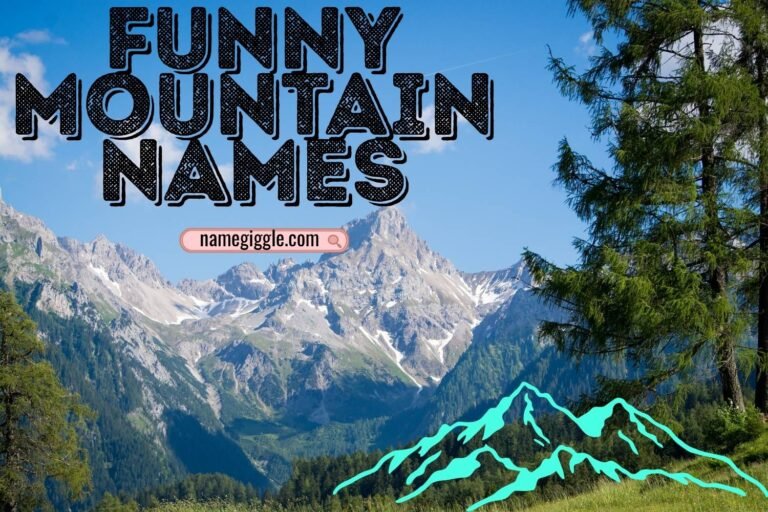 funny mountain names