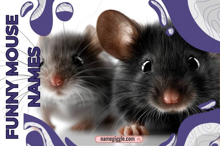 funny mouse names