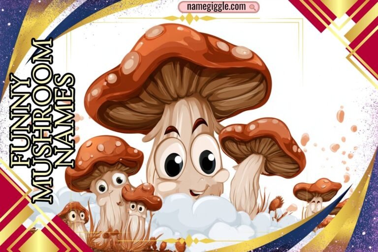 funny mushroom names