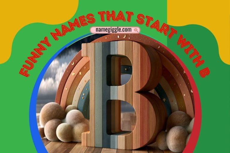 funny names that start with b