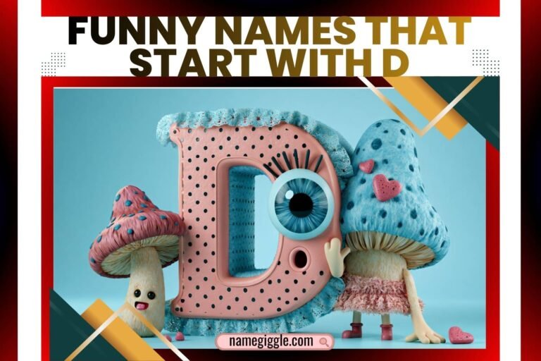 funny names that start with d