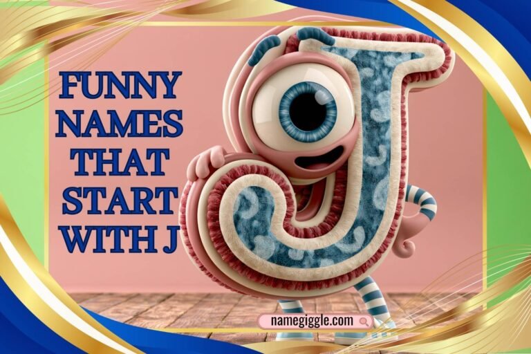funny names that start with j
