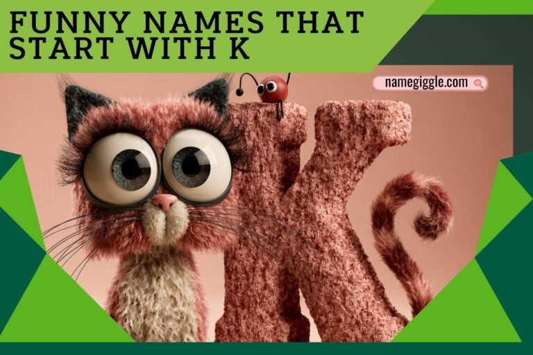 funny names that start with k