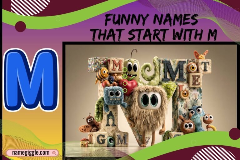 funny names that start with m