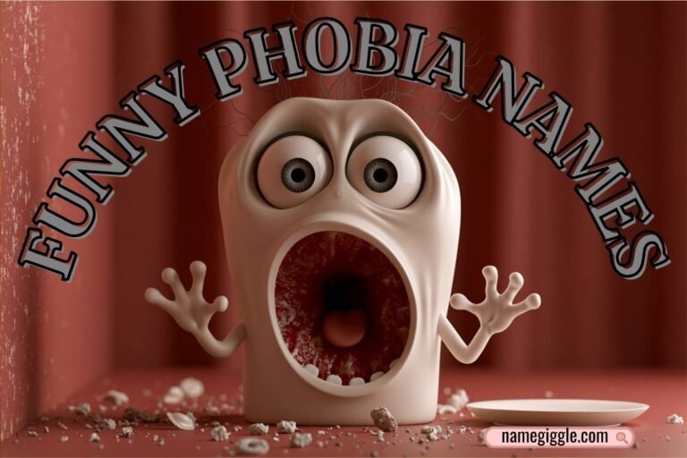 funny phobia names