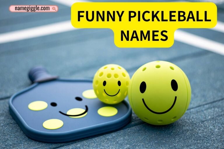 funny pickleball names