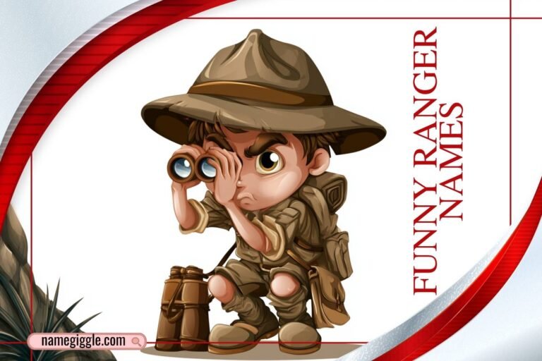 funny ranger names