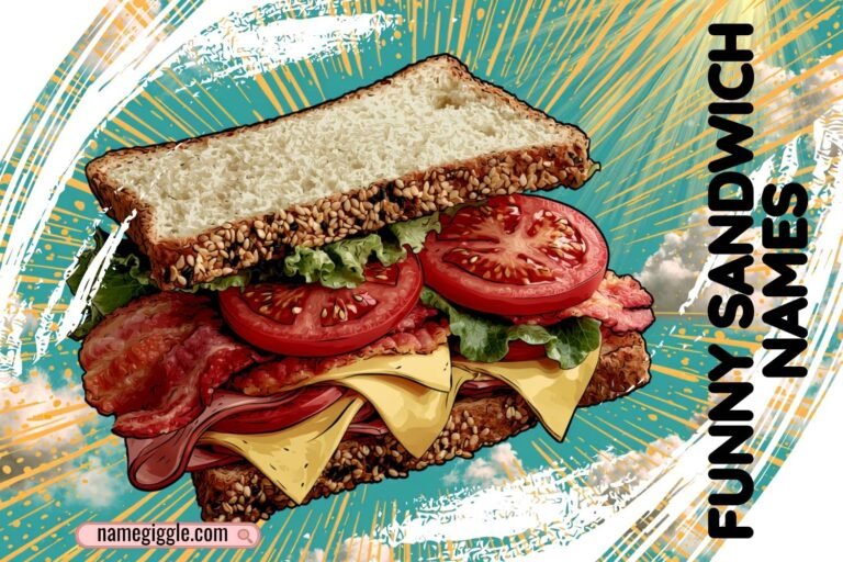 funny sandwich names
