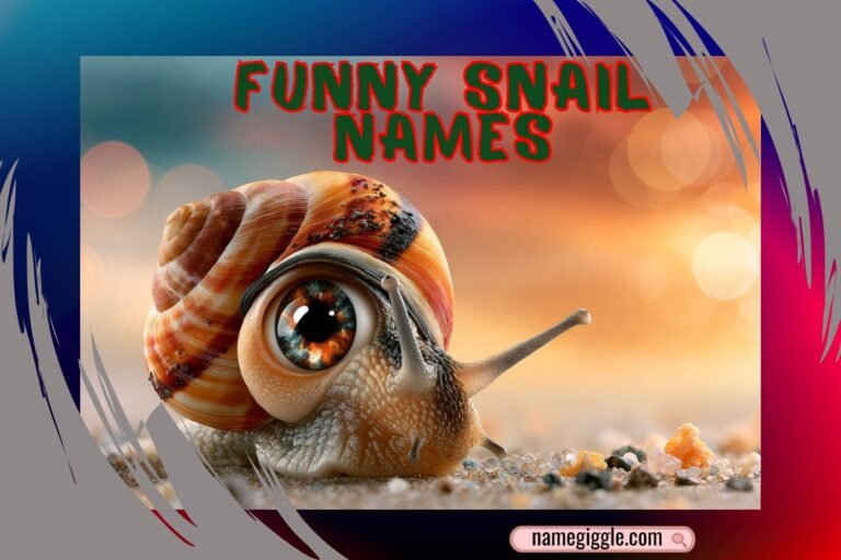 funny snail names