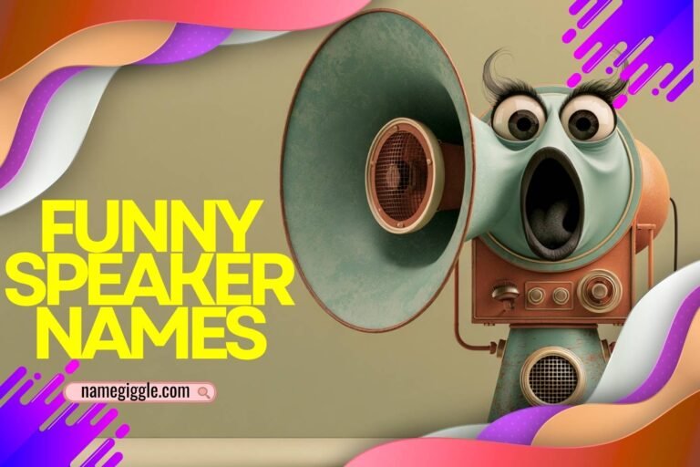 funny speaker names
