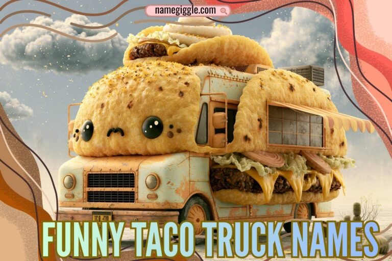 funny taco truck names