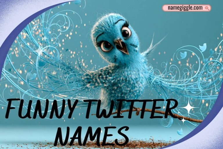 funny twitter names